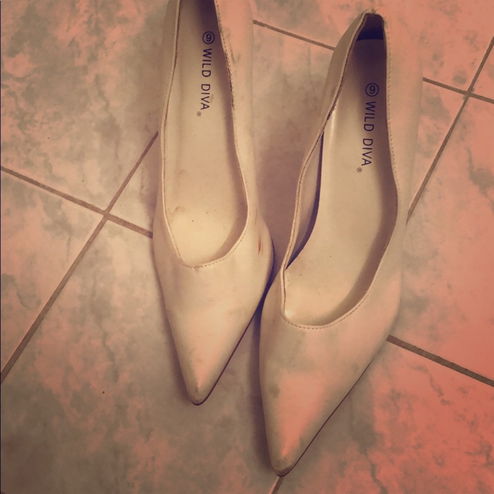 White heels